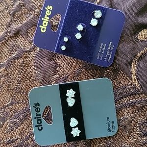 Claire's cubic zirconia earrings